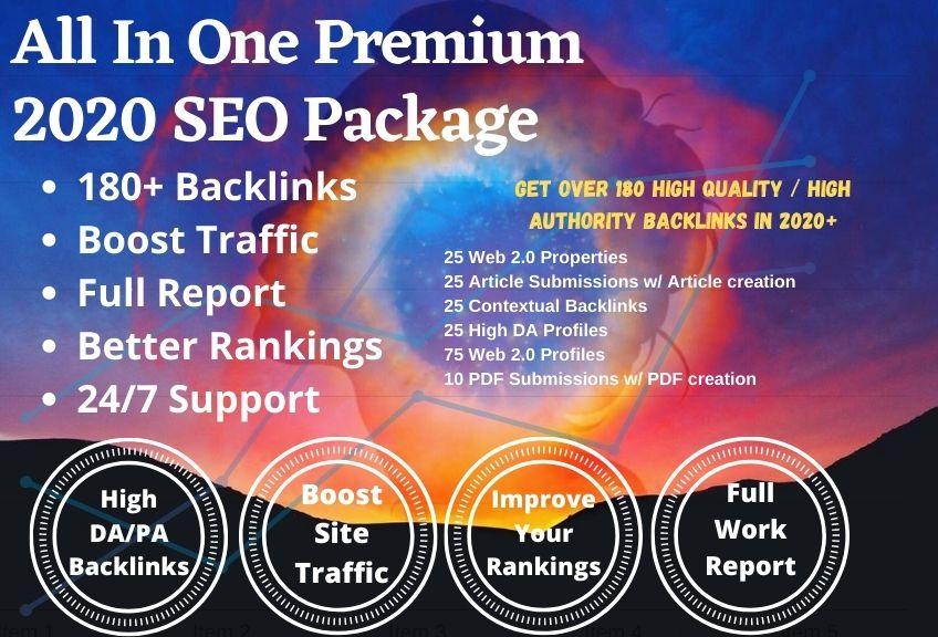 Rank Number 1 in Google w/ All In One Premium 2020 SE...