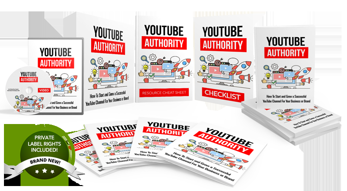 Complete YouTube Authority PLR Product Pack