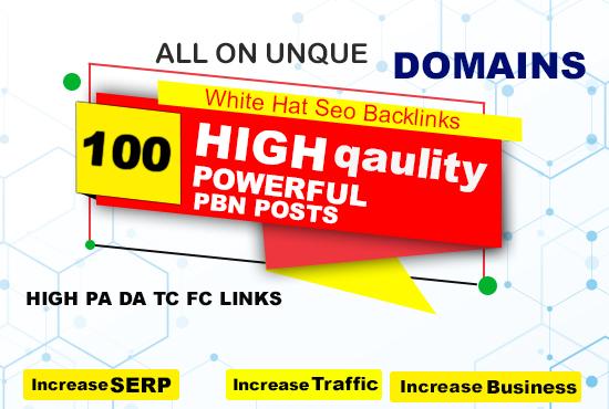 Permanent 100 Contextual Backlink from high DA 20-30+...