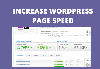 Enhance your Wordpress Page Speed