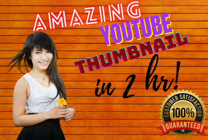 I will design awesome you-tube Thumbnail for your yt ...