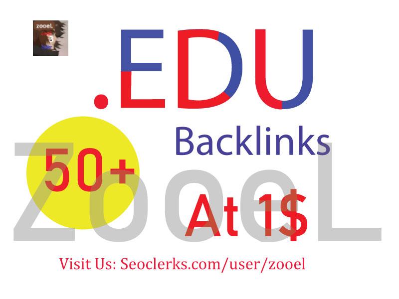 Create 50+. EDU High DA Backlinks - Top Ranking On Go...