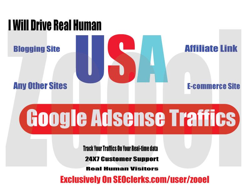 1000+ Real Human USA Traffics/Visitors Google Analyti...