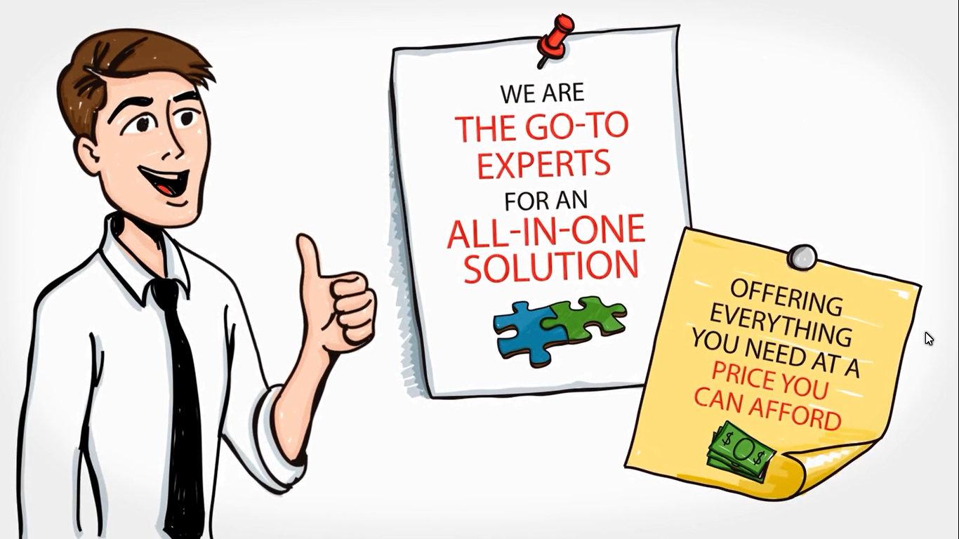 I will create custom whiteboard animation explainer v...
