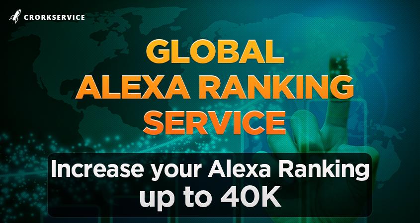 Alexa Global Ranking Service - Increase Alexa up to 4...