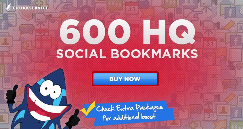 Add your site to 600 SEO social bookmarks HQ backlink...
