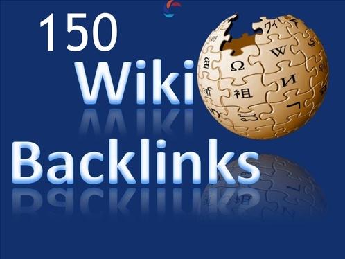 I will give you 150 wiki backlinks Mix profile and ar...