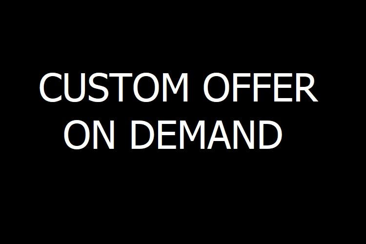 Do Custom Work As Decided or As We Promise - Fast