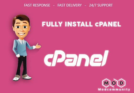 I will install WHM cPanel on your vps or dedicated se...
