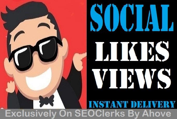 Start Instant 100 Likes Or 1000 Views