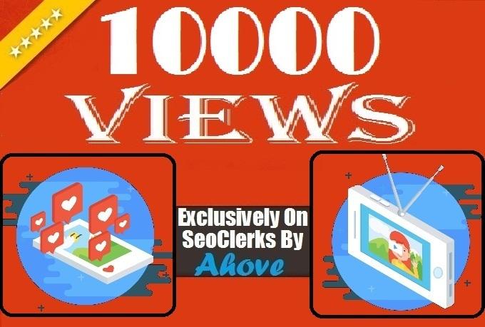 Get Instant 10000 Views In Social Media Videos