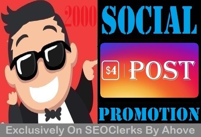Start Instant 20000 Views Or 2000 Likes For Social Me...