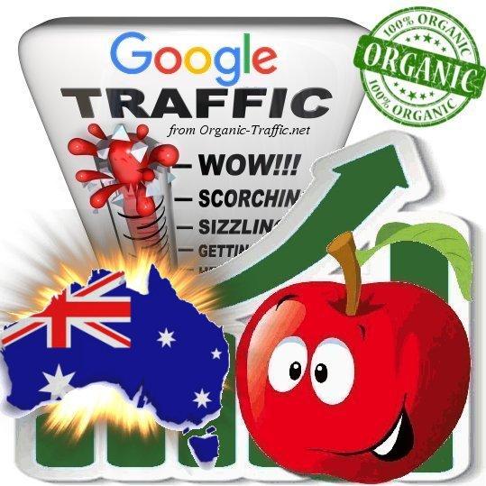 Australian Search Traffic from Google. com. au with y...