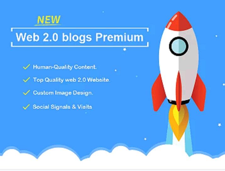 I will provide 10 Web 2.0 blogs Premium Human-Quality...