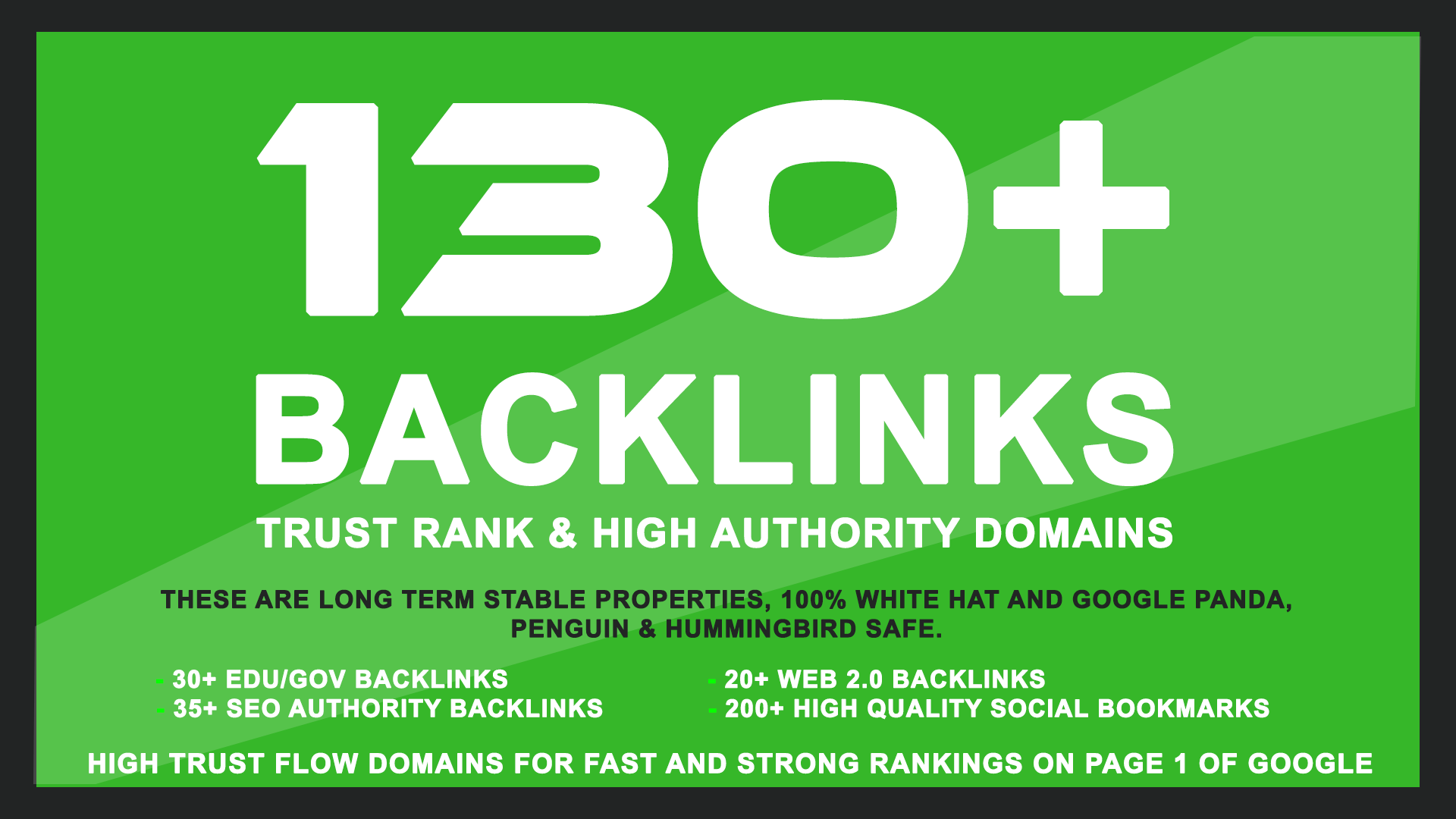 130+ High Pr SEO Authrity Backlinks to skyrocket your...