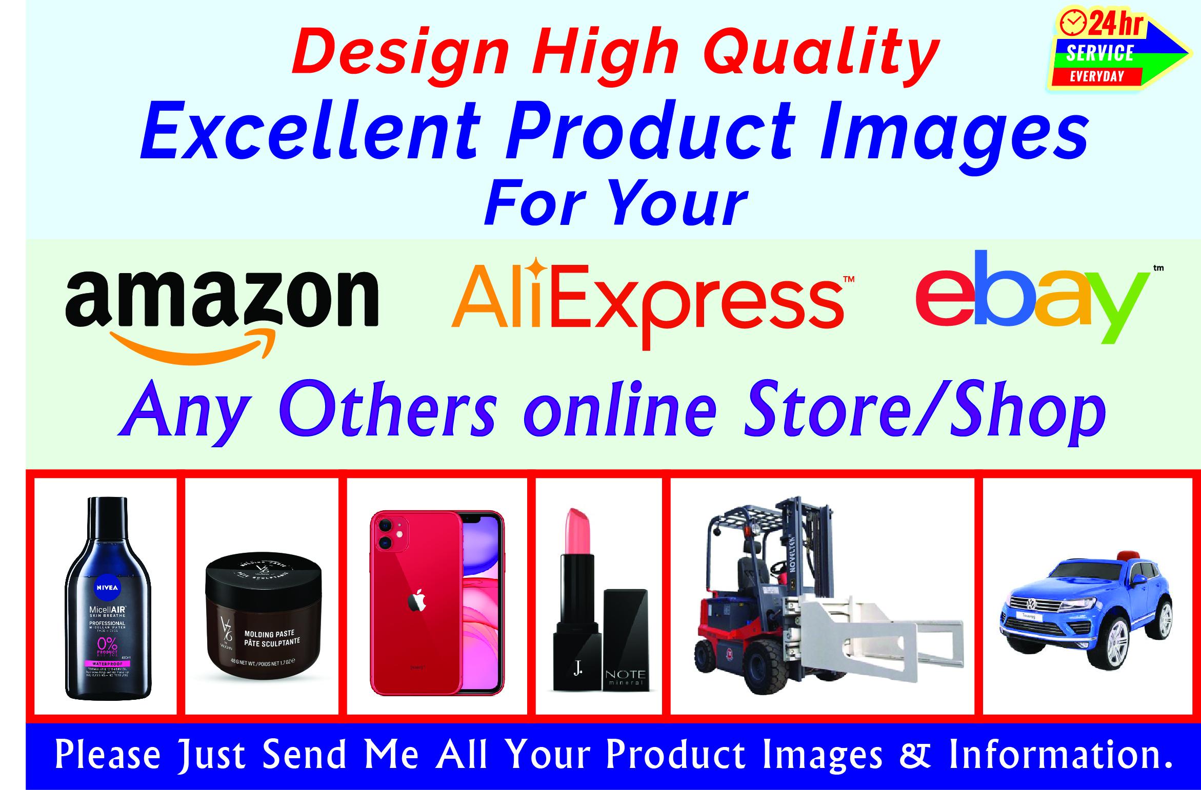 Design product image picture amazon ali express or an...