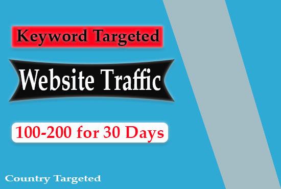 send keyword targeted SEO search engine traffic