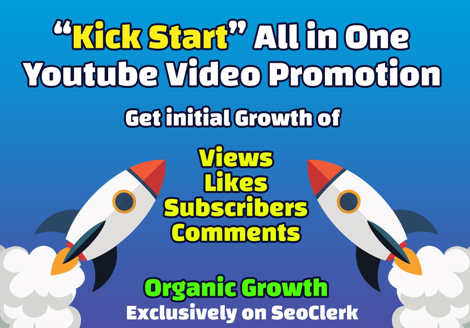 YouTube Video Ranking Kick Starter Promotion - Initia...