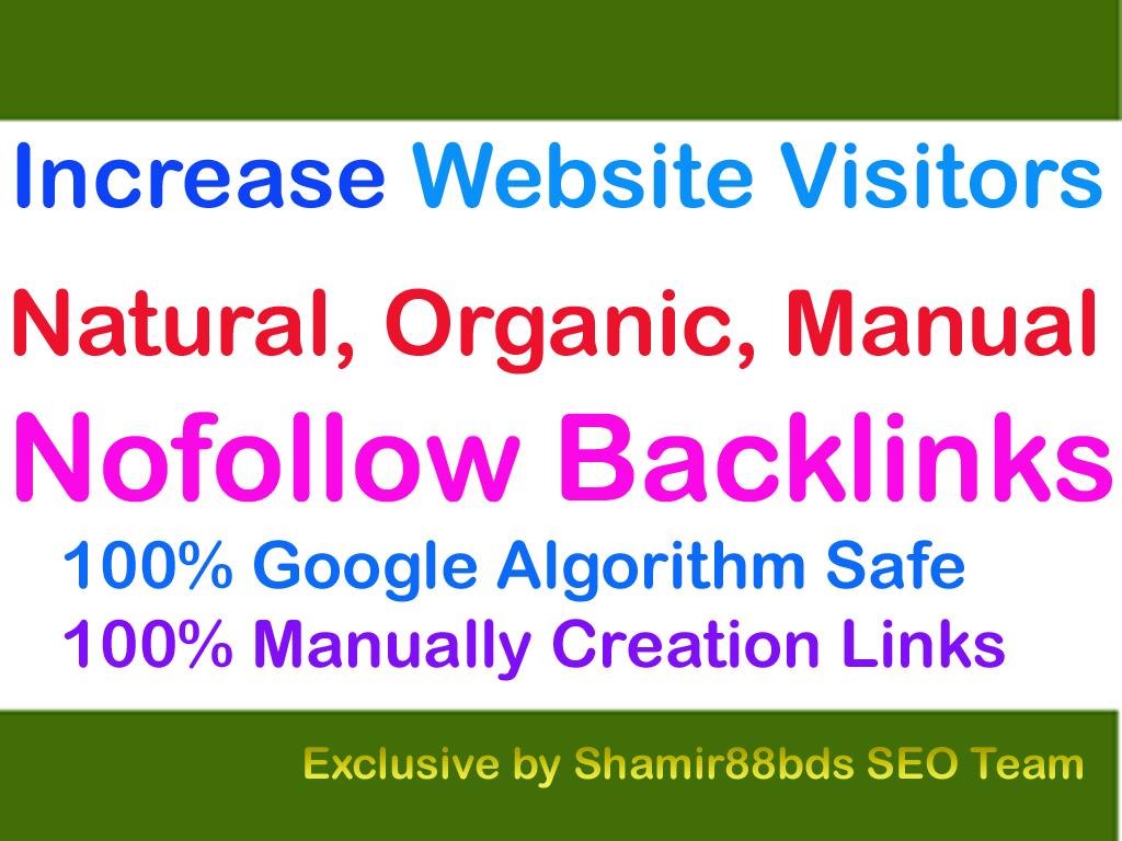 Safe 50 Nofollow Backlinks To Increase Website Visito...