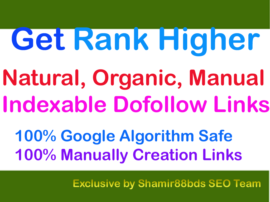 Trusted 40 DA50-DA100 Best Dofollow Links To Rank Hig...