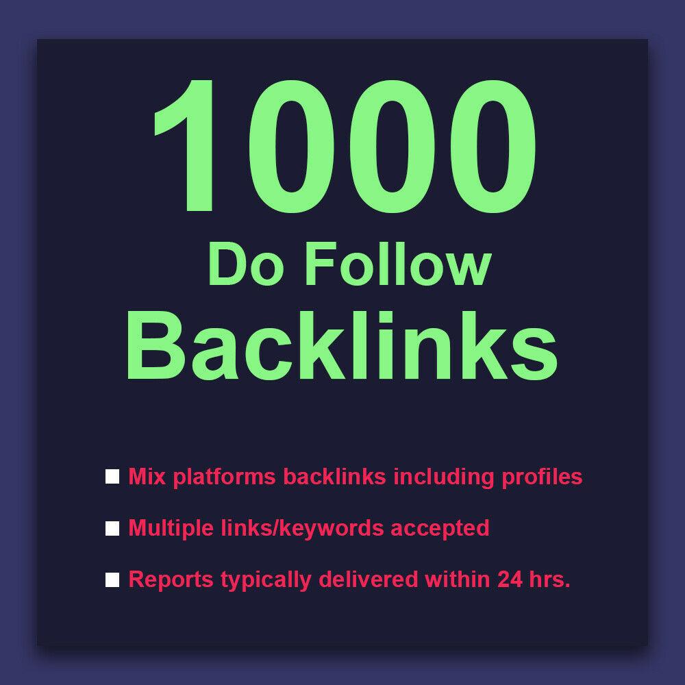 2000+ Do-Follow best quality Backlink For website SEO...
