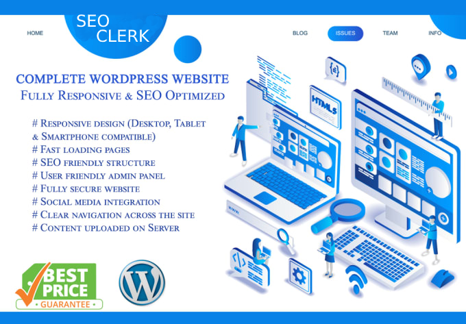 I will build a complete responsive website design for...