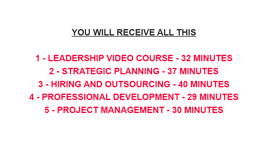 Video Training Courses For Businessmen - Excellent Ma...