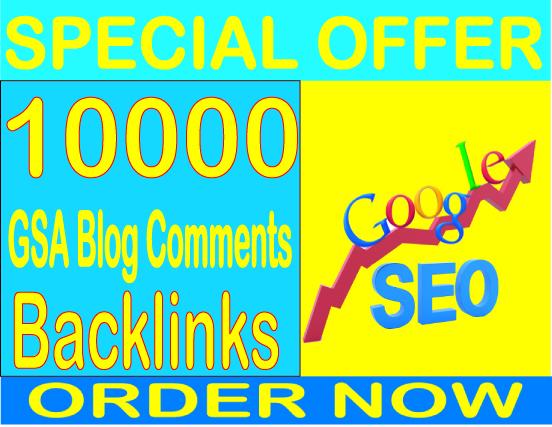 Get 10000 GSA SER Blog Comments Backlinks Boost your ...