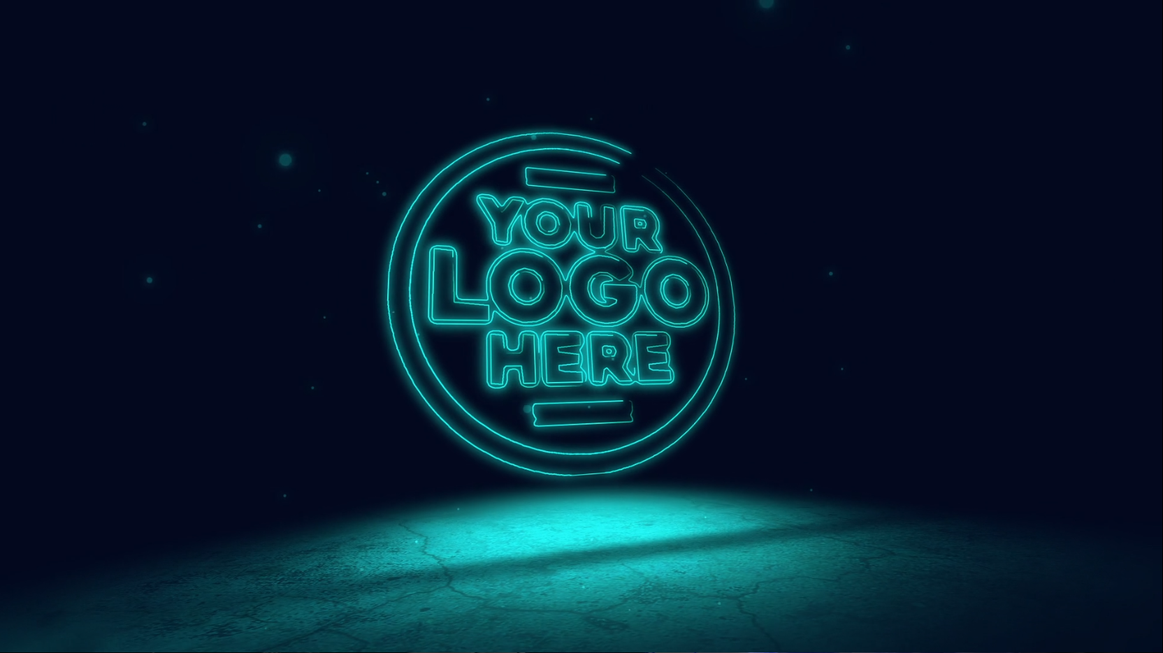 I will create this Neon video intro