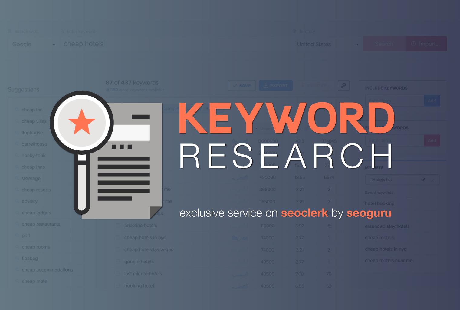 Professional SEO Keyword Research