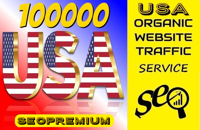 100000 USA or Europe Website Traffic Visitors - Geo T...