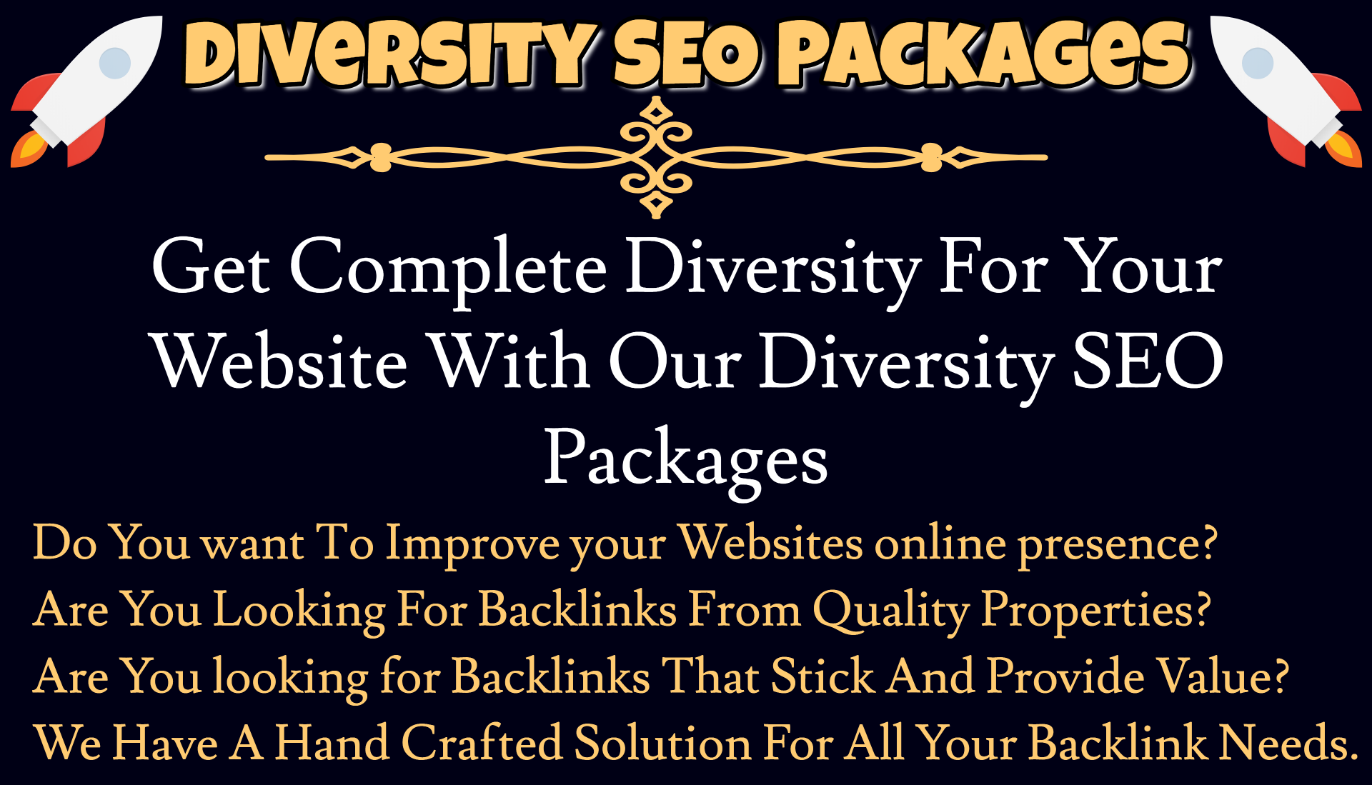 Diversity Seo Package- Web 2.0, Video, Social, PDF...