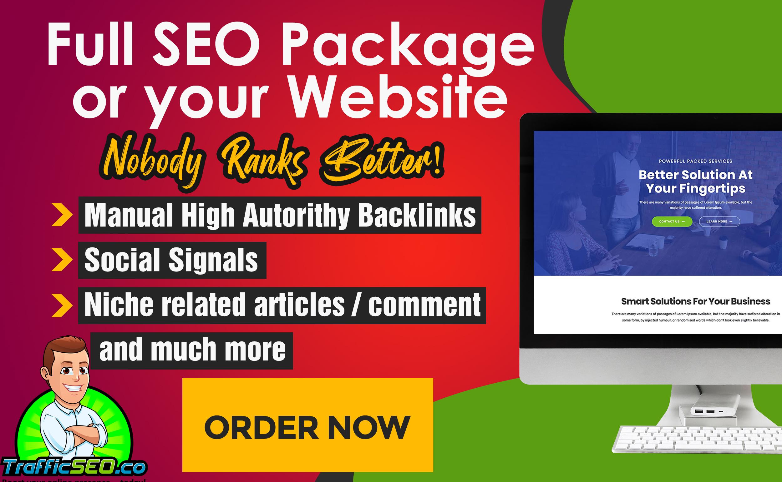 BOOST your WEBSITE to the HEAVEN of SEO - Complete SE...