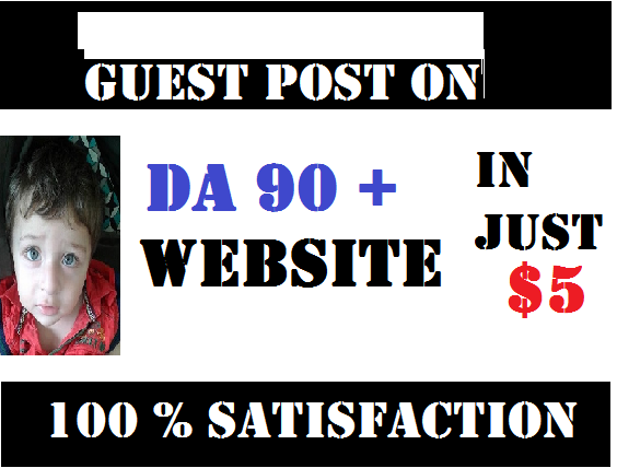 I will publish guestpost on high da 90+ website with ...