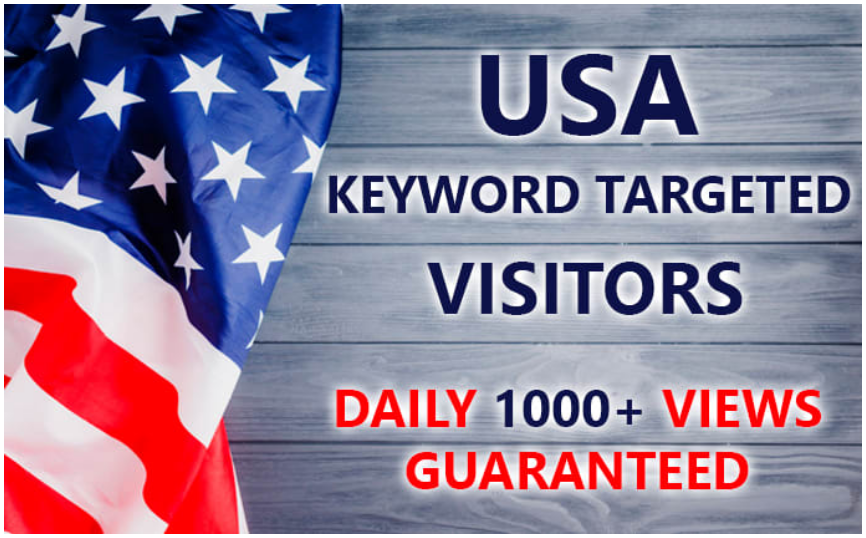 6000 PREMIUM Low Bounce Rate REAL USA traffic, +3 mi...