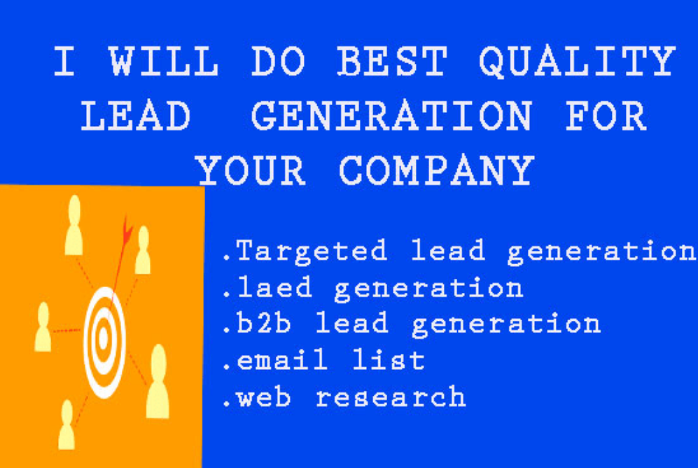Build your target E -L& contact list to lead gene...
