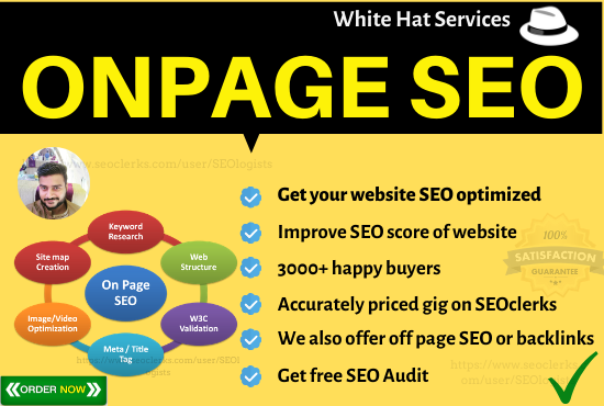 I will do On Page Optimization of your wordpress, wi...