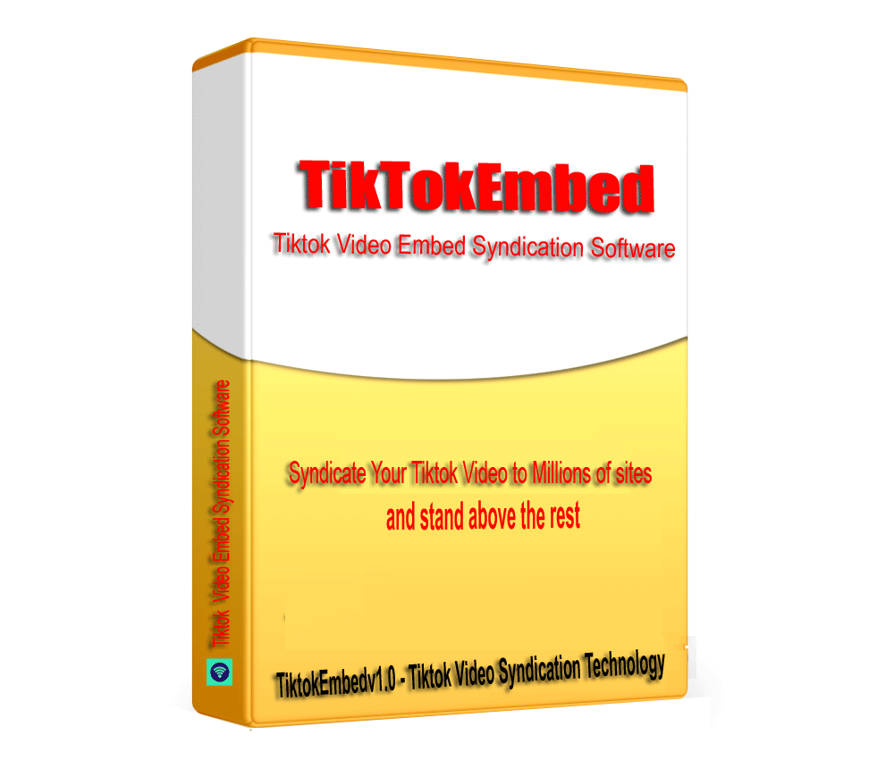 TikTokEmbed - TikTok Video Embed Syndication & SE...