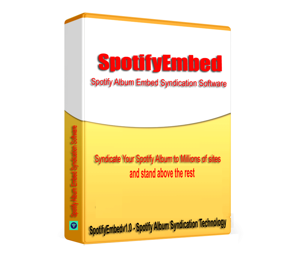 SptifyEmbed - Sptify Artist Audio Album SEO Embed Syn...