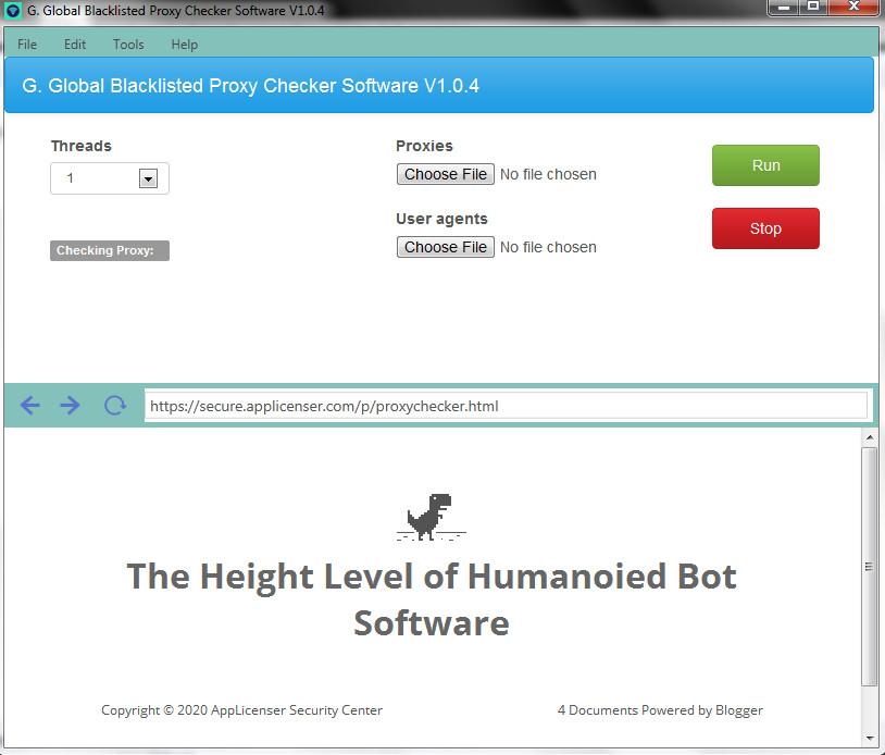 G. Global Blacklisted Proxy Checker And Verifier Soft...