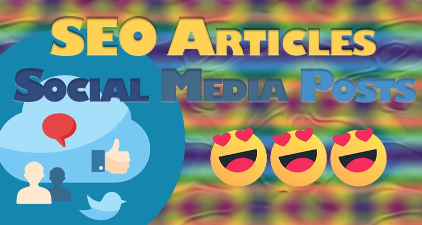 Quality SEO Article, or Social Media Post