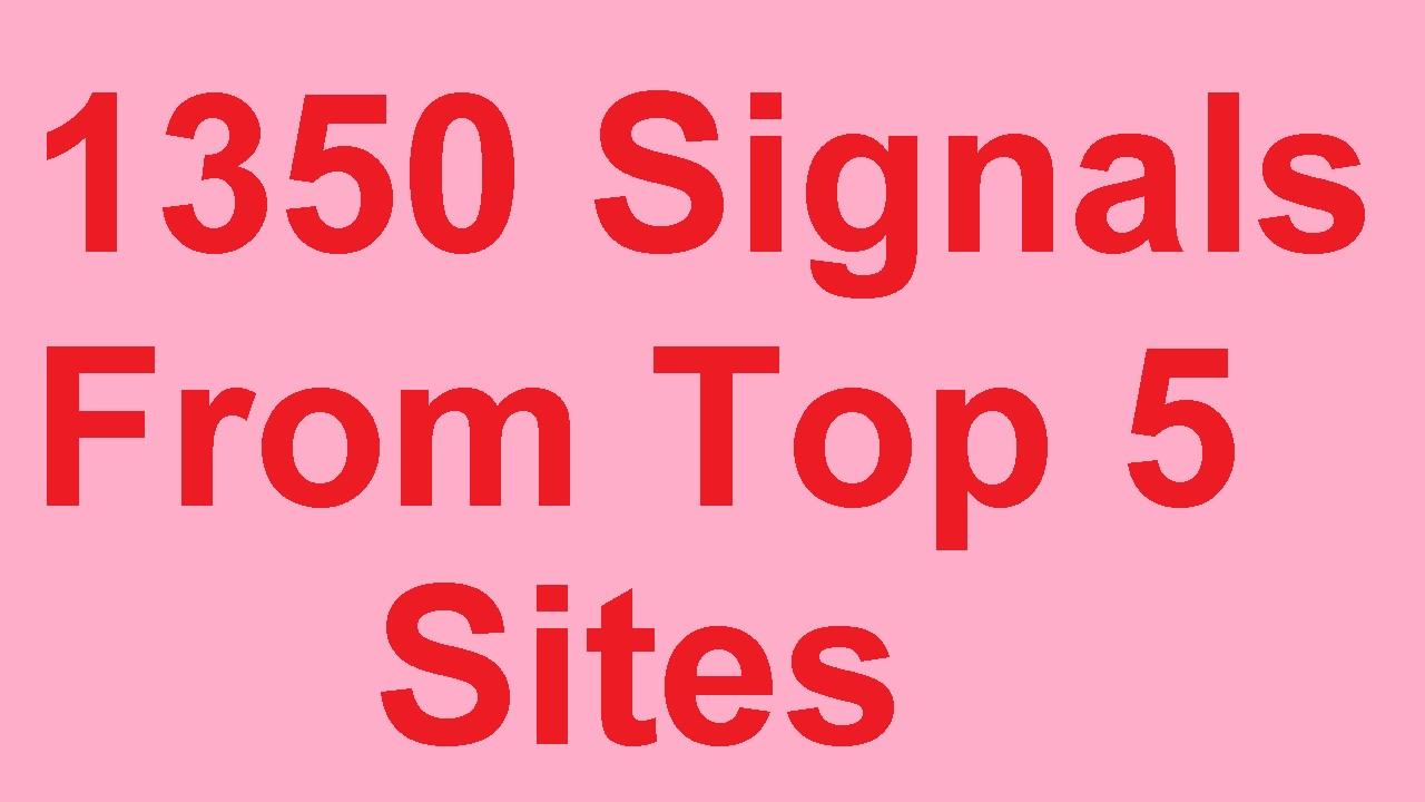 1350 Social Signals from top 5 Site Pinterest, Twitt...