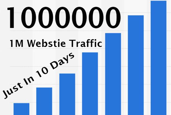 Drive 1 Million 1,000,000 Visitors Traffic Within 10 ...