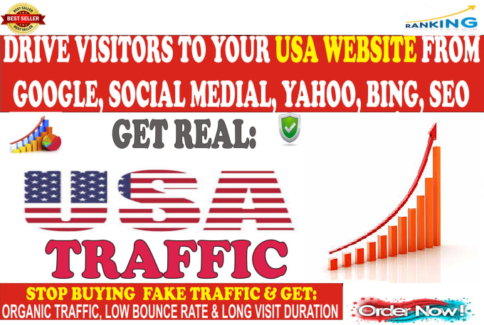 I WILL BRING UNLIMITED ORGANIC SOCIAL USA TRAFFIC WIT...