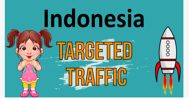Targeted Indonesia Visitors Real Traffics To Your Sit...