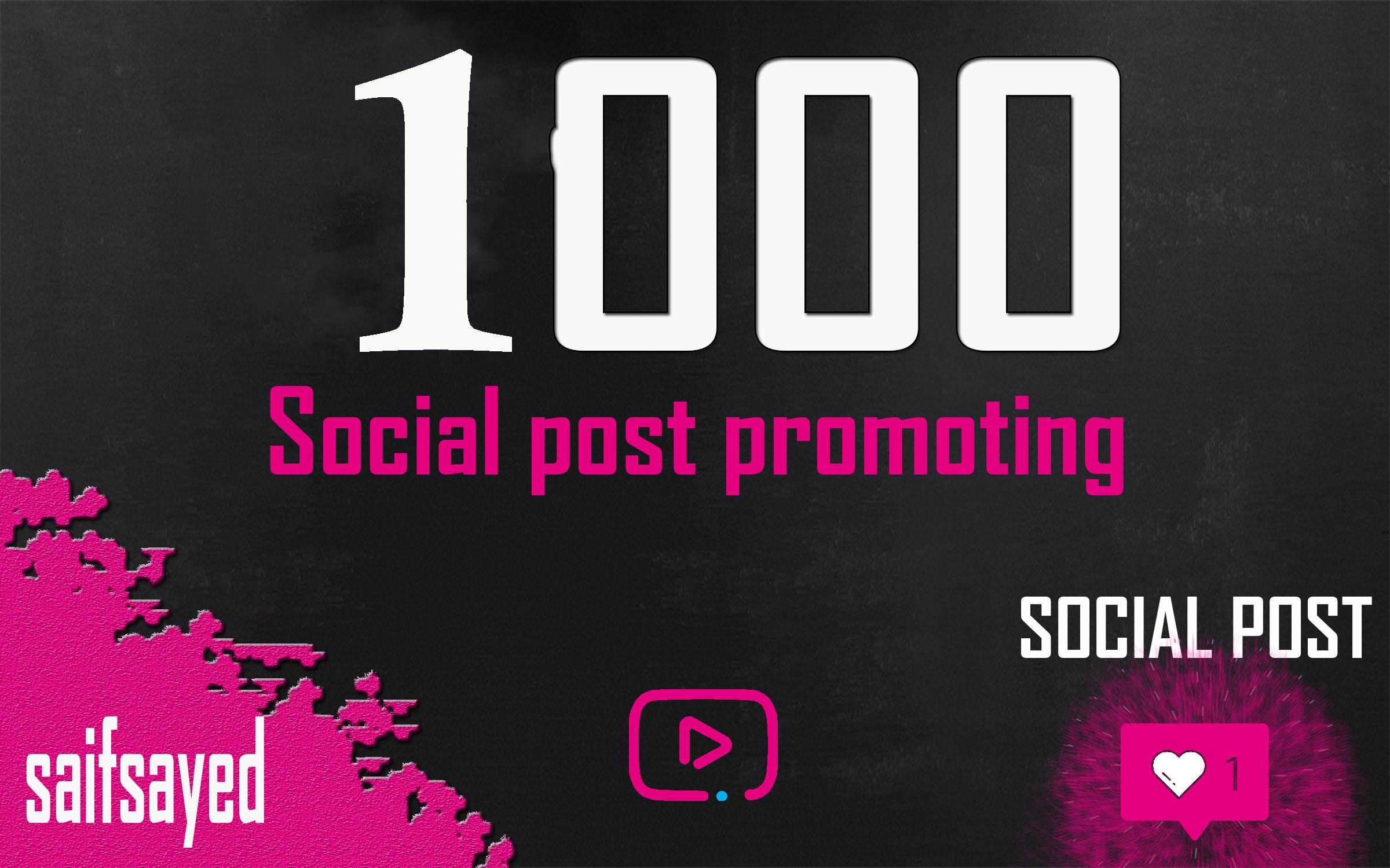 Get Fast 1000 Liikk OR 30k vieeuws Your SOCIAL POS OR...