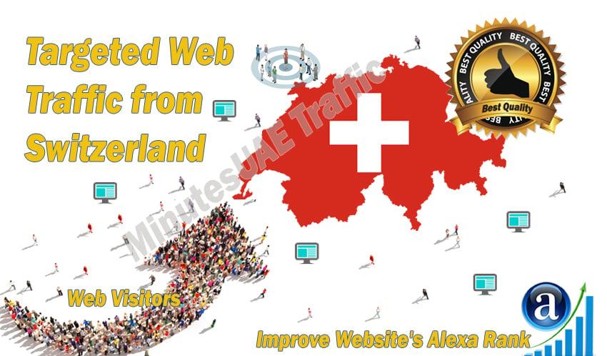 Swiss web visitors real targeted Organic web traffic ...