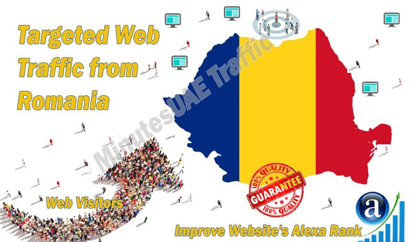 Romanian web visitors real targeted Organic web traff...