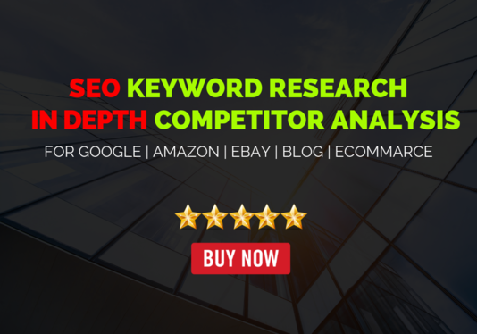 I will do Profitable in depth SEO keyword research