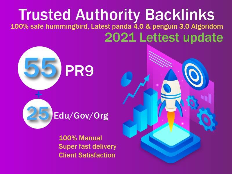 2021 Exclusive Offer-75 Backlinks 50 PR9 +25 EDU/GOV ...